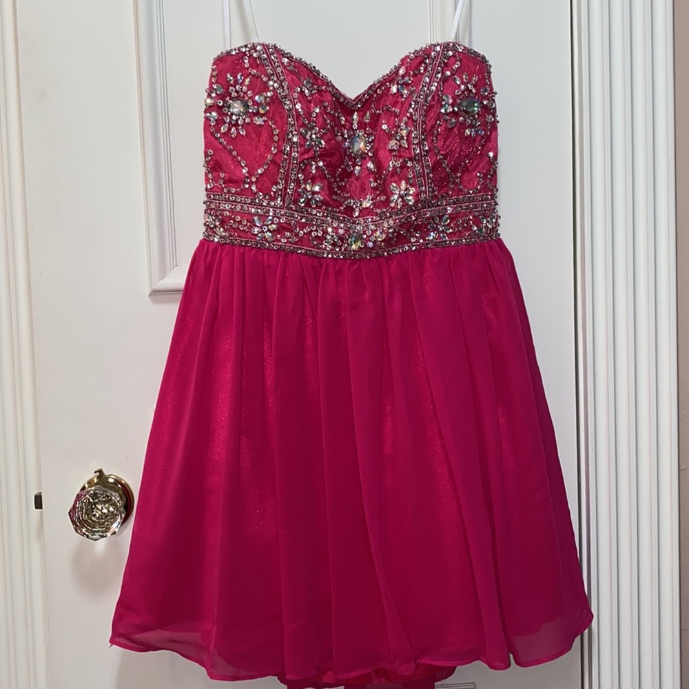 Strapless dress